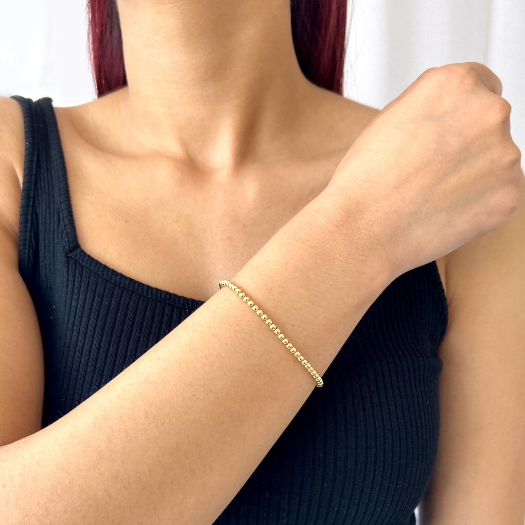 Gold Ball Bracelet