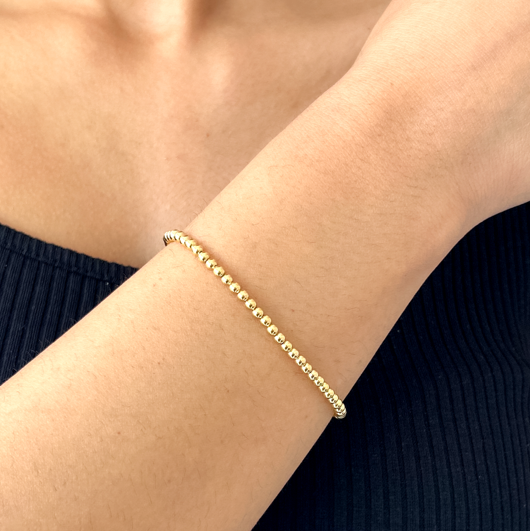 Gold Ball Bracelet