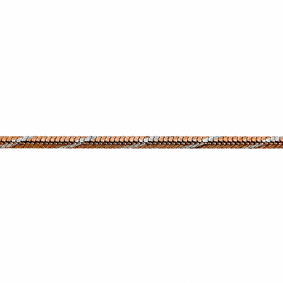 Rose Pattern Snake Chain