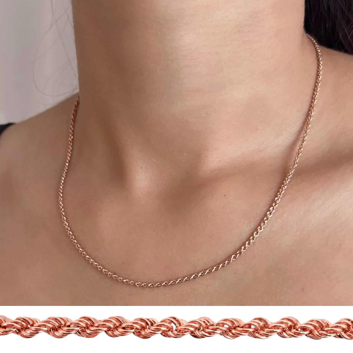 Rope Chain | Rose