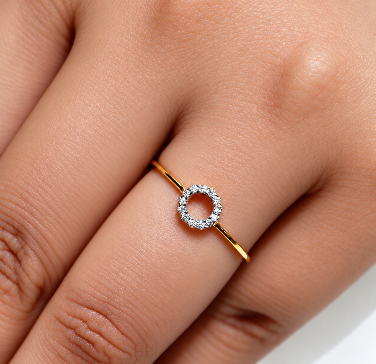 Diamond Halo Ring