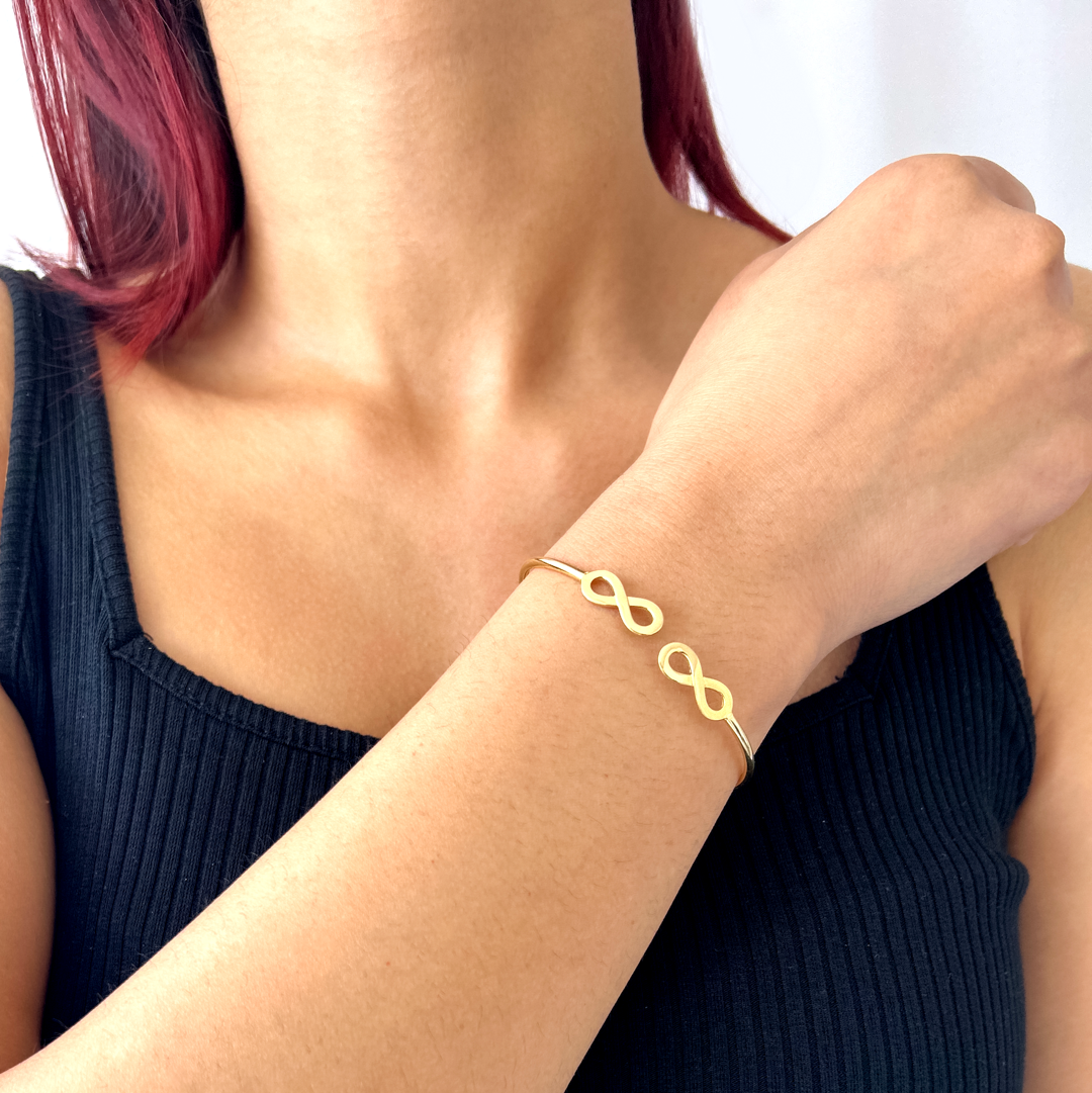 Infinity Open Bracelet