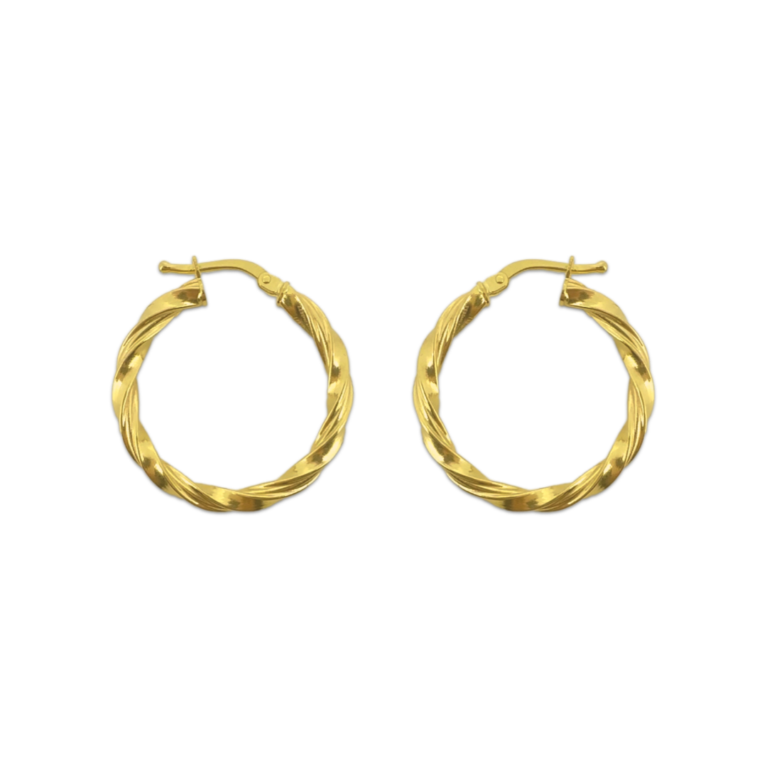 Lined Twister Hoops
