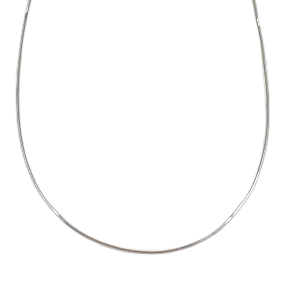 Mini Box Snake Chain | White