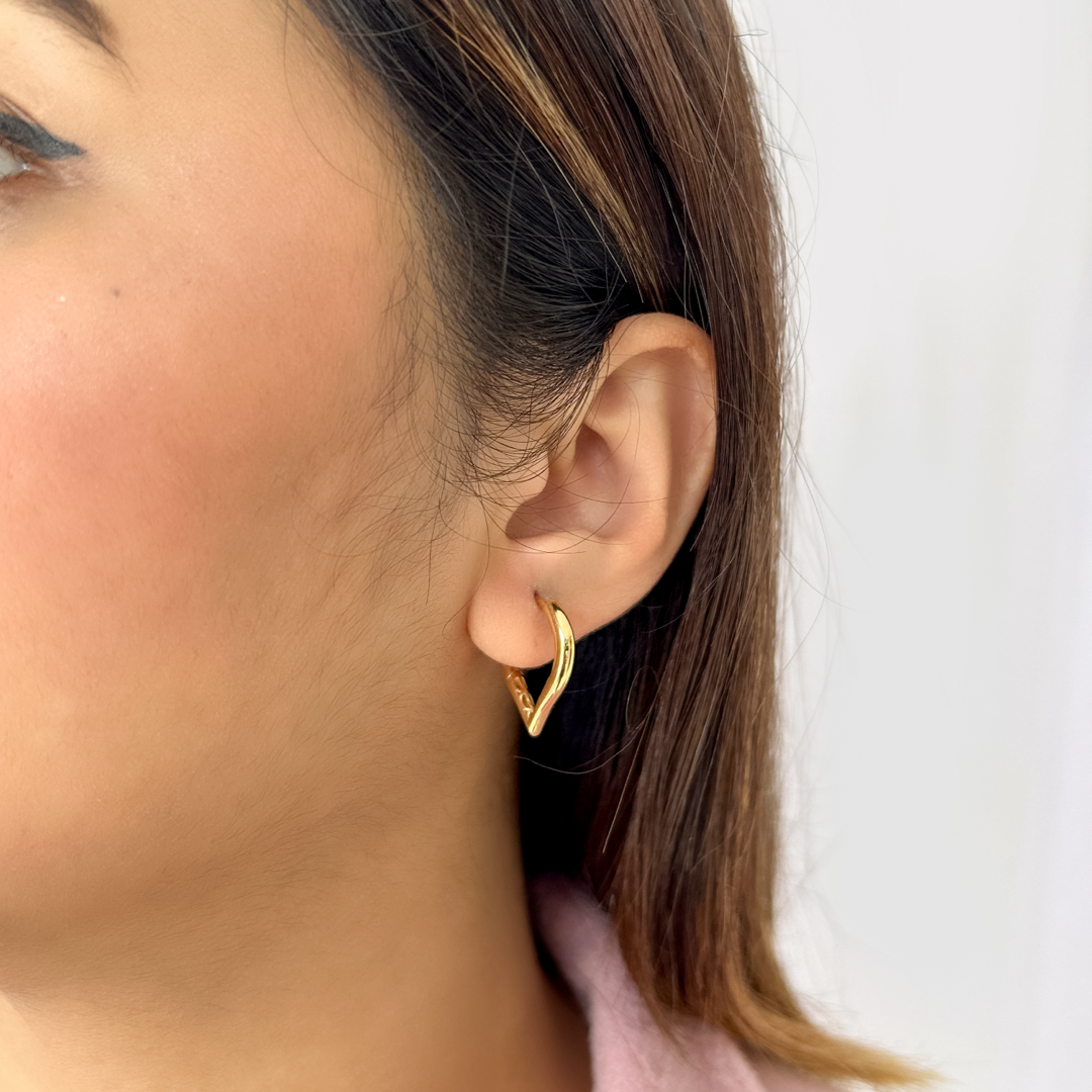 Midi Droplet Hoops