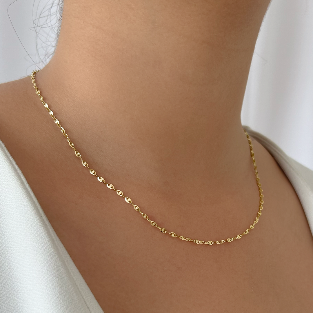 Midi Flat Lock Chain