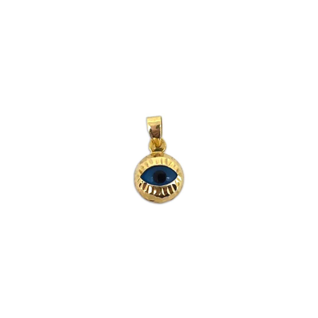 Mini Sparkle Evil Eye Pendant