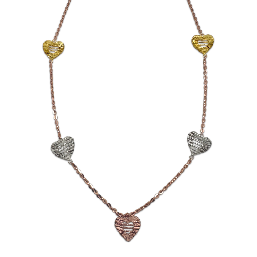 Multi Heart Necklace