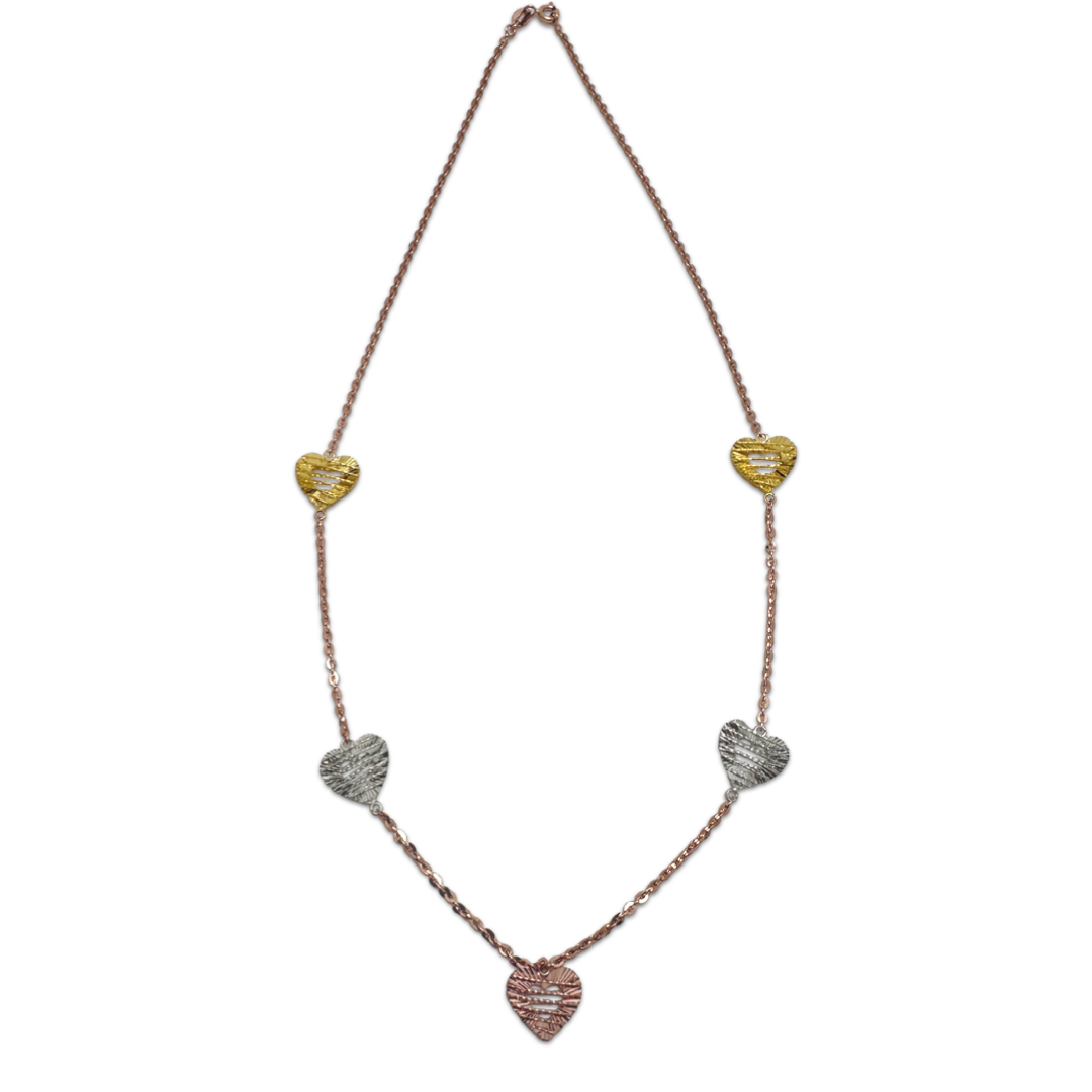 Multi Heart Necklace