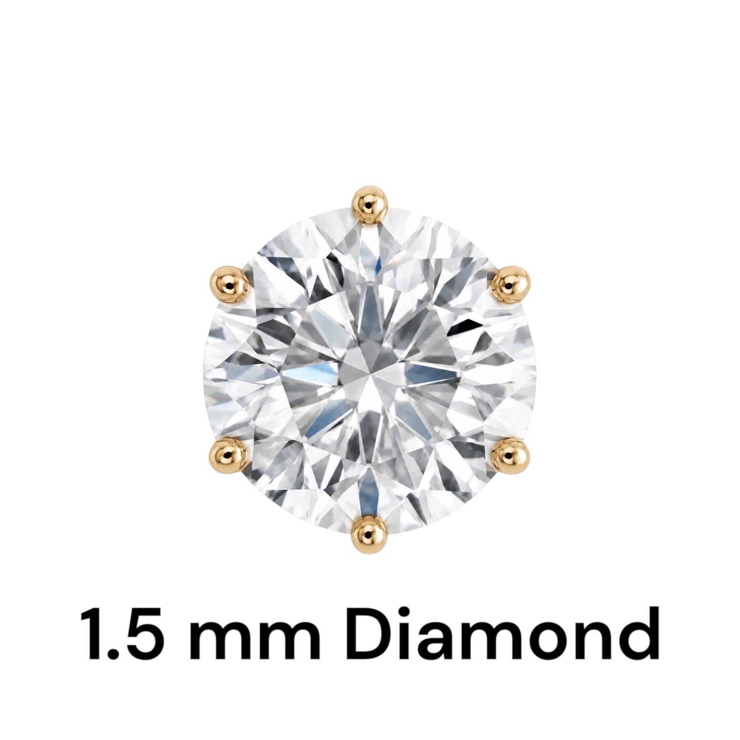 Nose Pin 1.5mm (Curved)