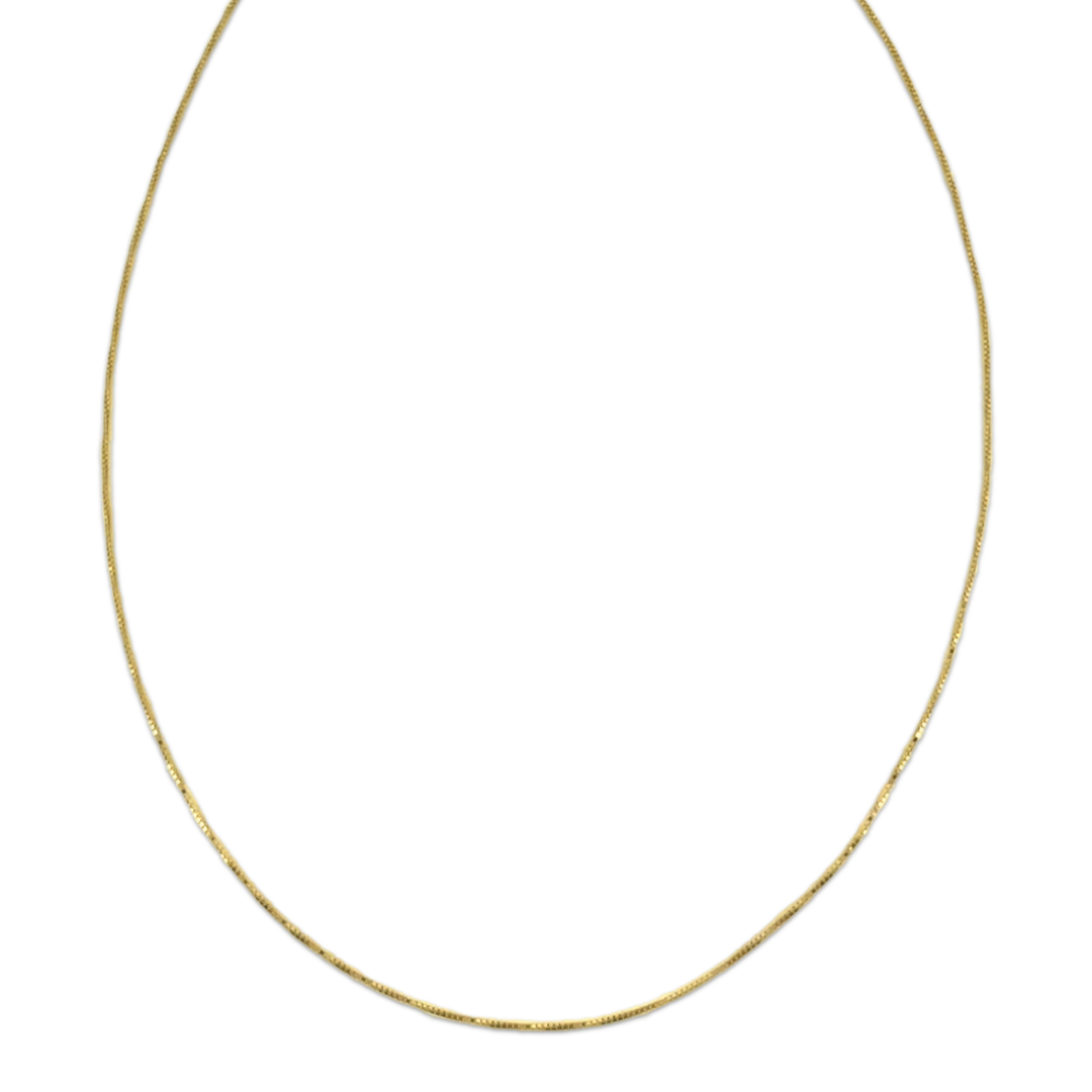 Slick Box Chain | Yellow