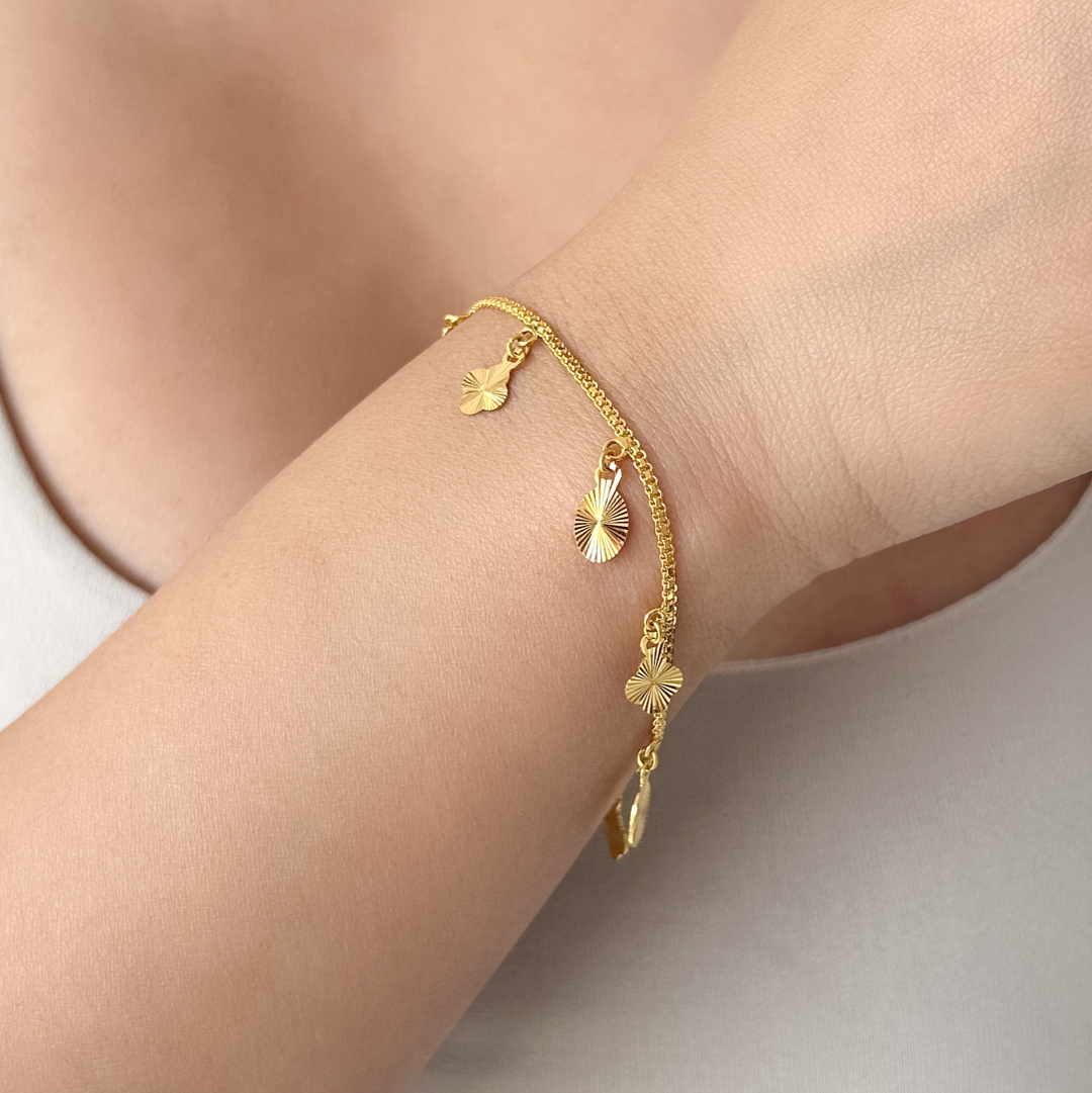 Sparkle Bold Charm Bracelet