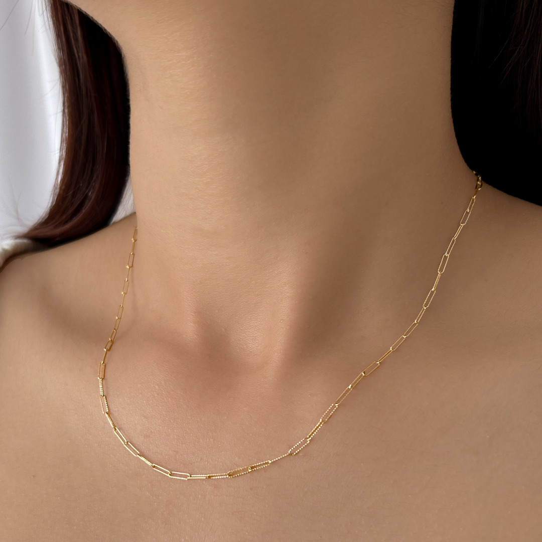 Sparkle Paperclip Chain