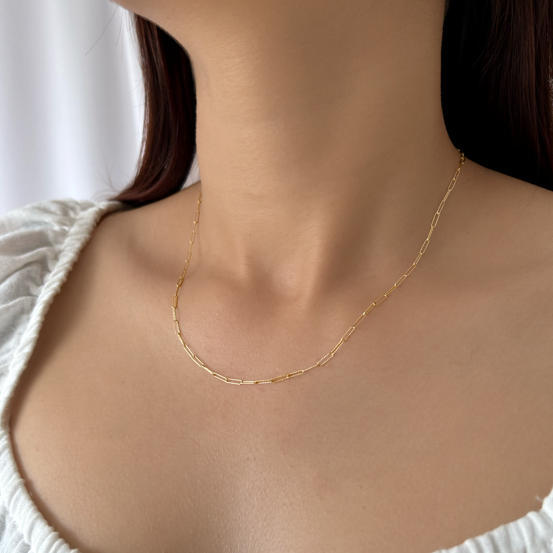 Sparkle Paperclip Chain