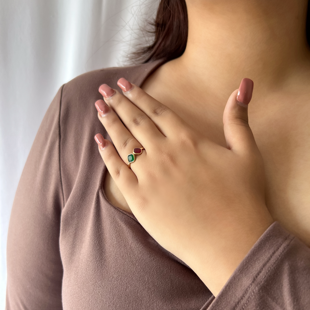 Multicolor Rhombus Band