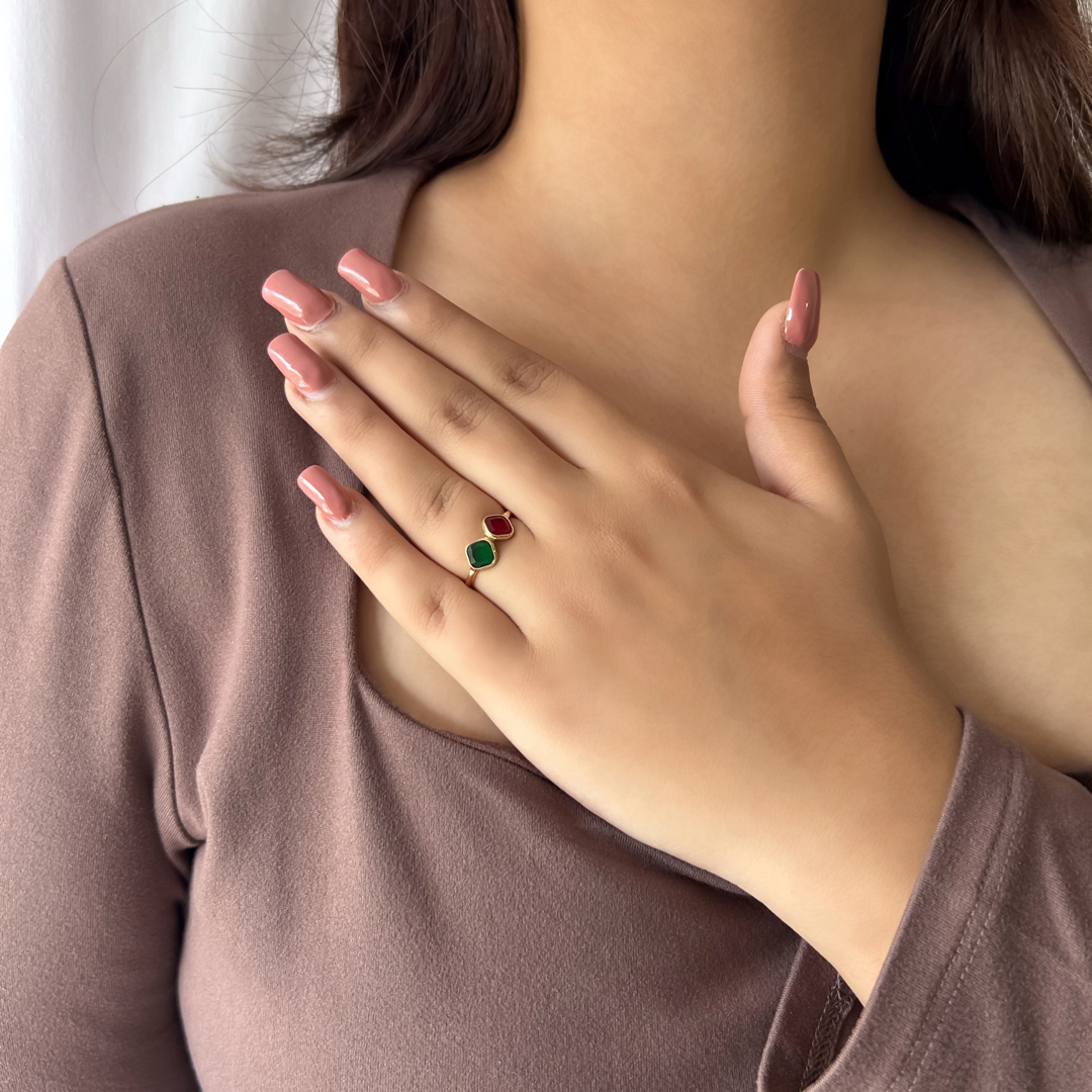 Multicolor Rhombus Band