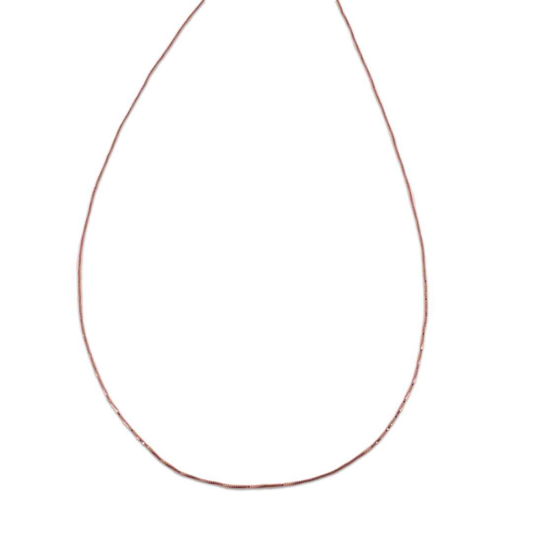 Slick Box Chain | Rose