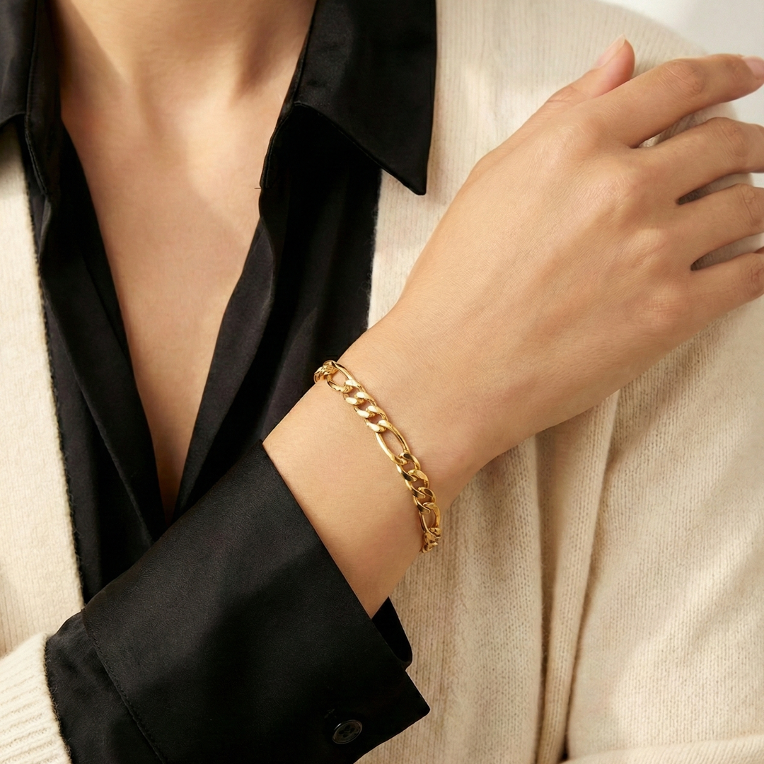 Broad Figaro Bracelet