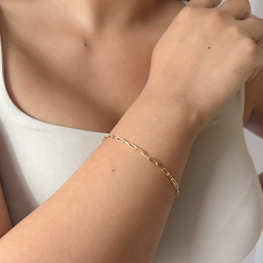 Mini Paperclip Bracelet
