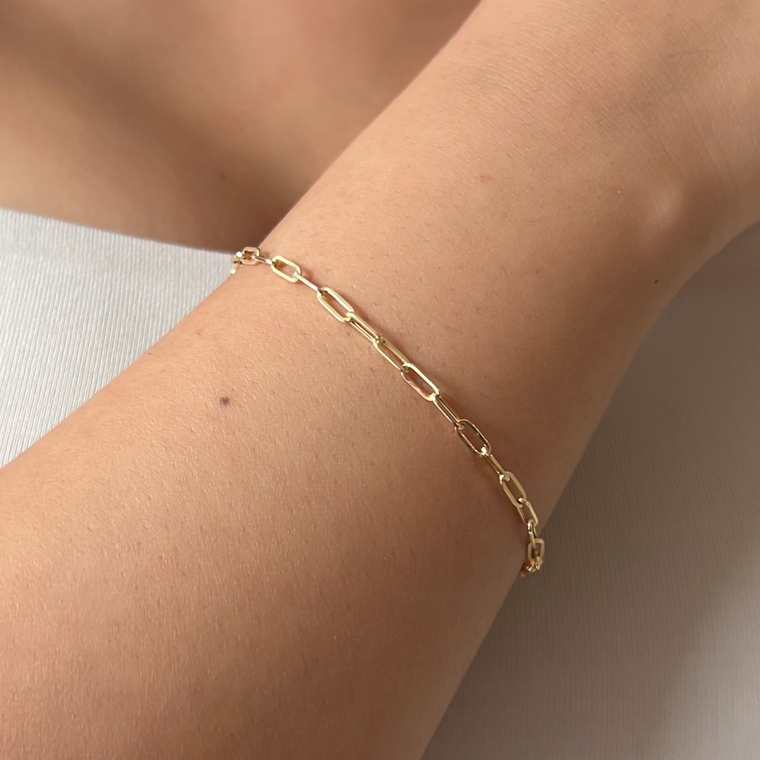 Mini Paperclip Bracelet