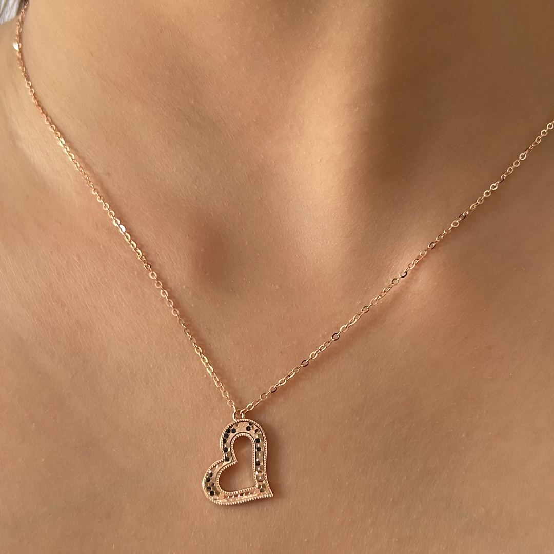 Glimmer Heart Necklace
