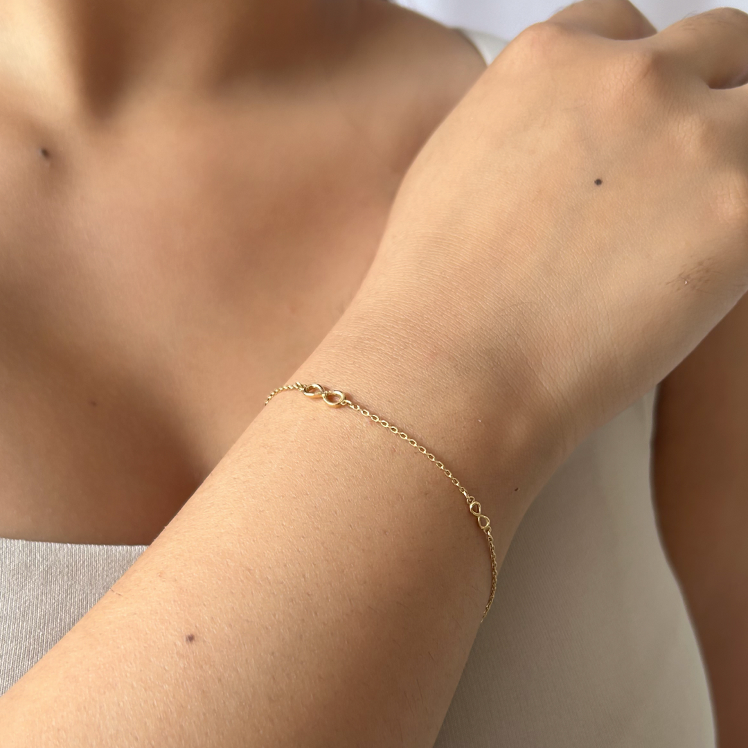 Tri Infinity Bracelet