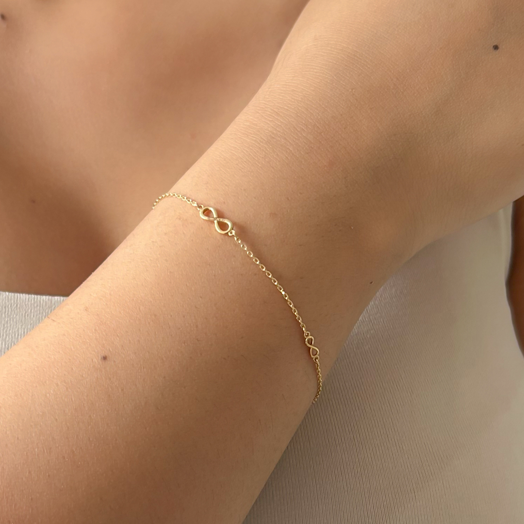Tri Infinity Bracelet