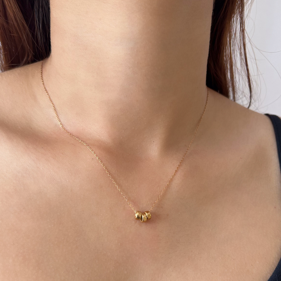 Tri Circle Necklace