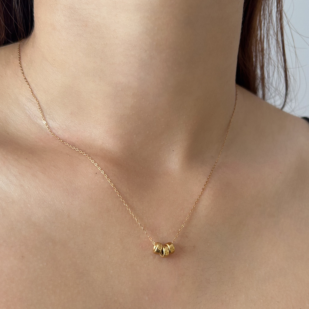 Tri Circle Necklace