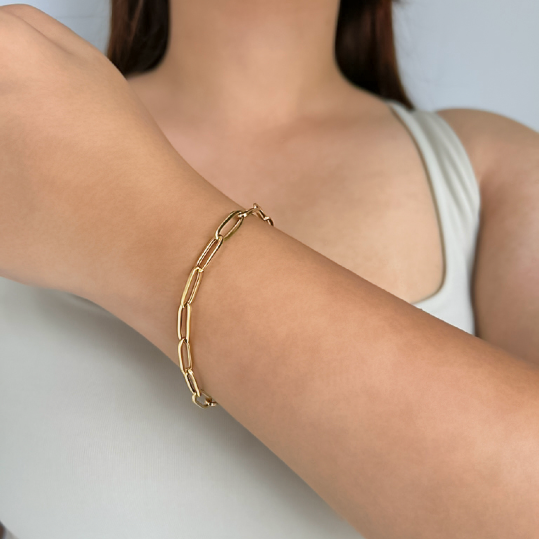 Classic Paperclip Bracelet