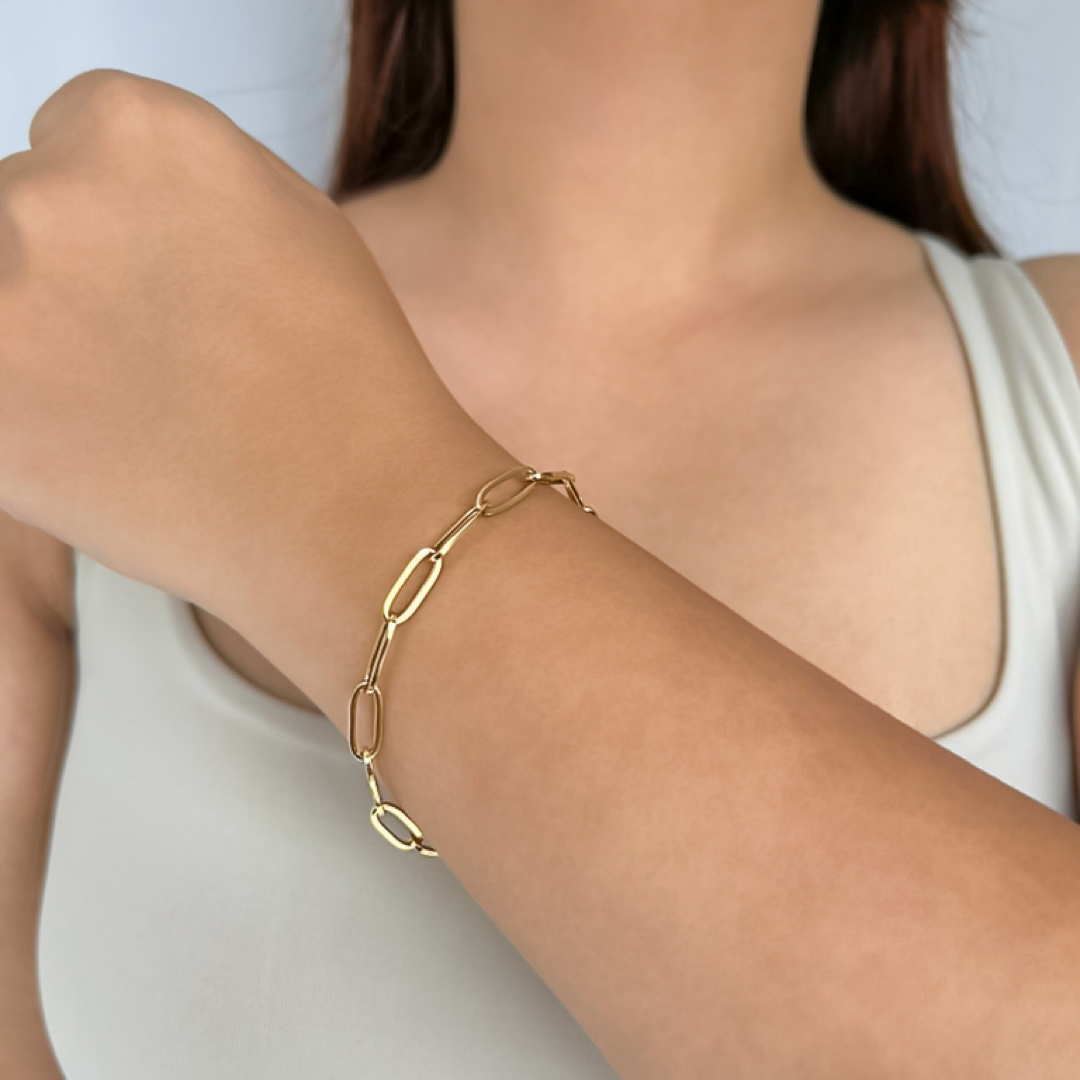 Classic Paperclip Bracelet