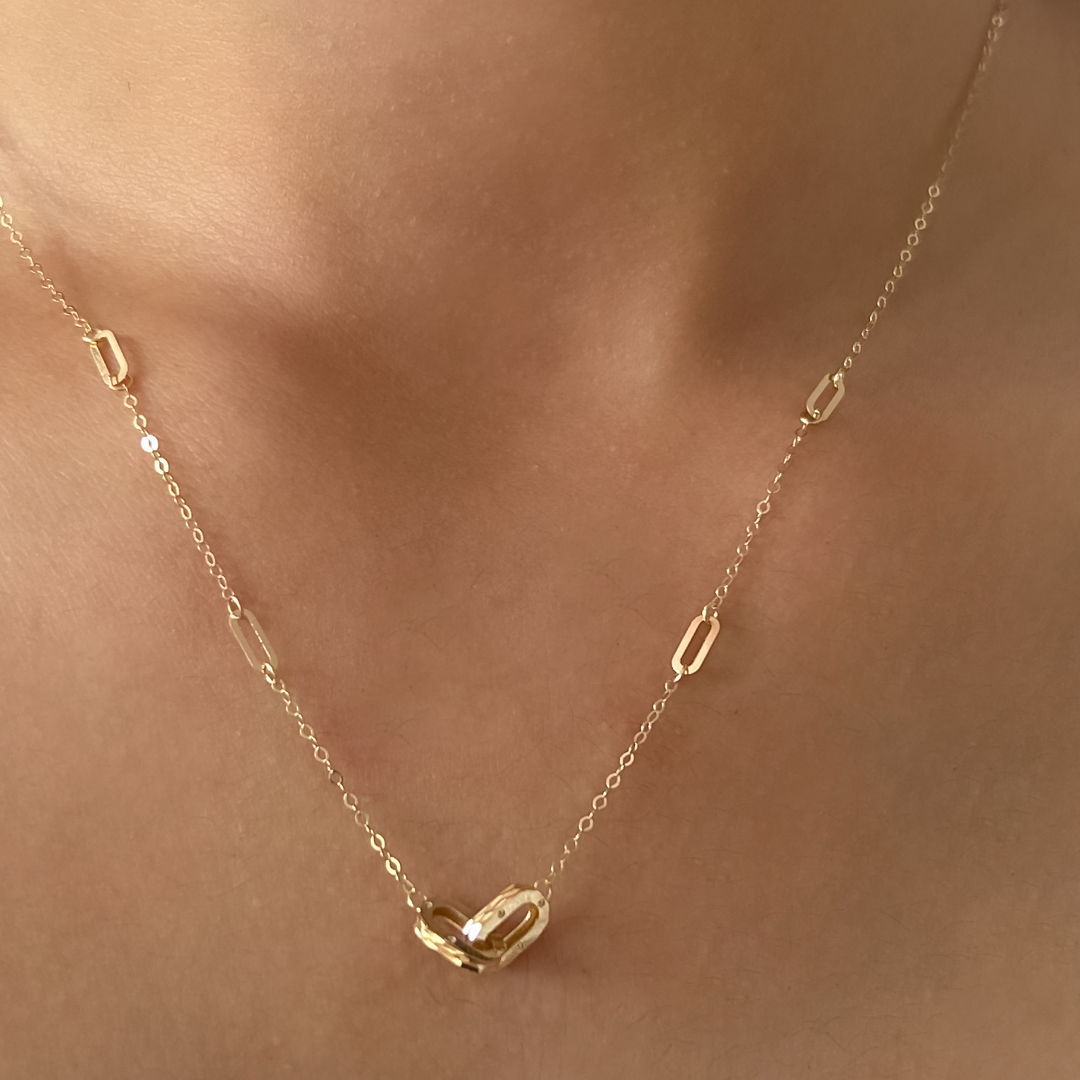 Interlinked Clipper Necklace