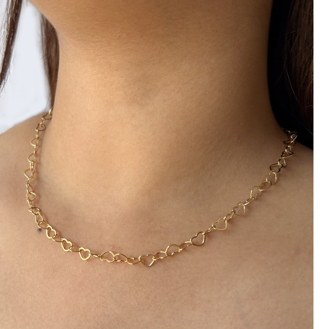 Heart Link Chain