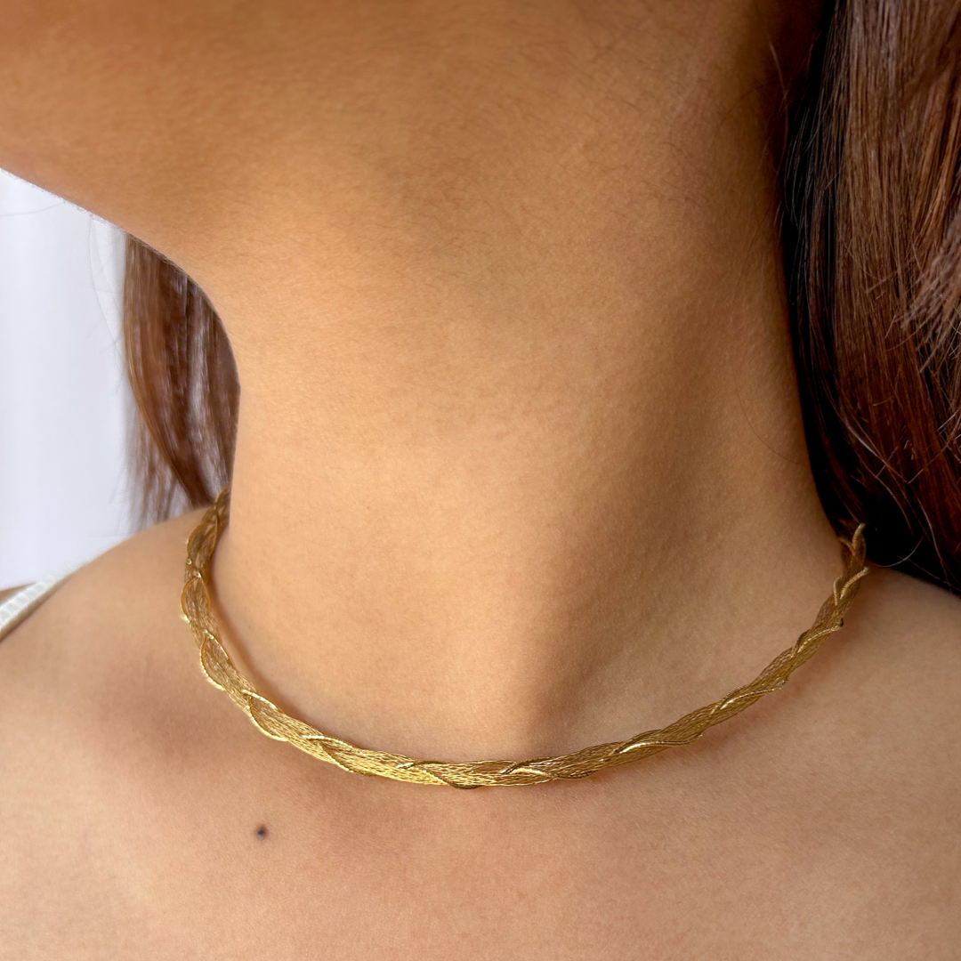 Sparkle Mesh Necklace