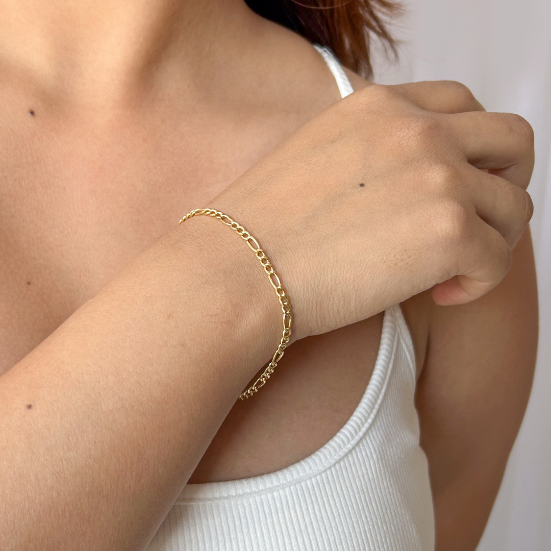 Thick Figaro Bracelet