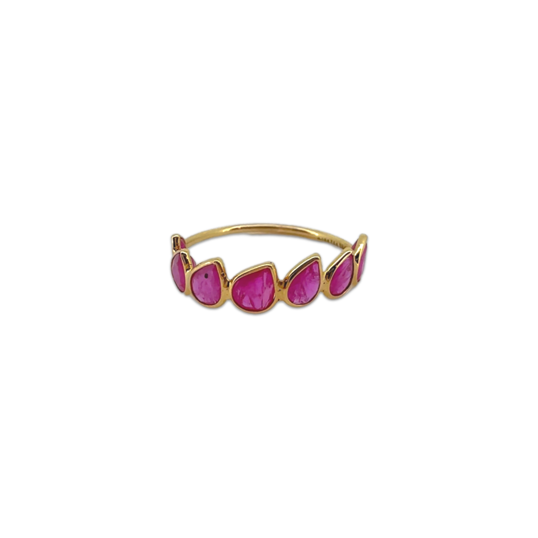 Ruby Pear Half Band | Size 13
