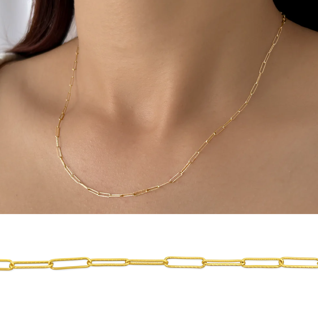 Sparkle Paperclip Chain