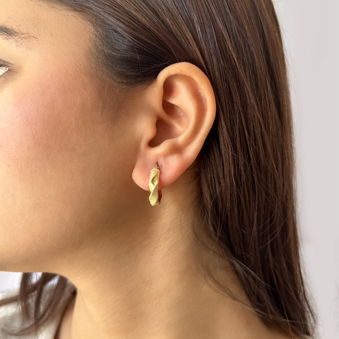Sparkle Twister Hoops