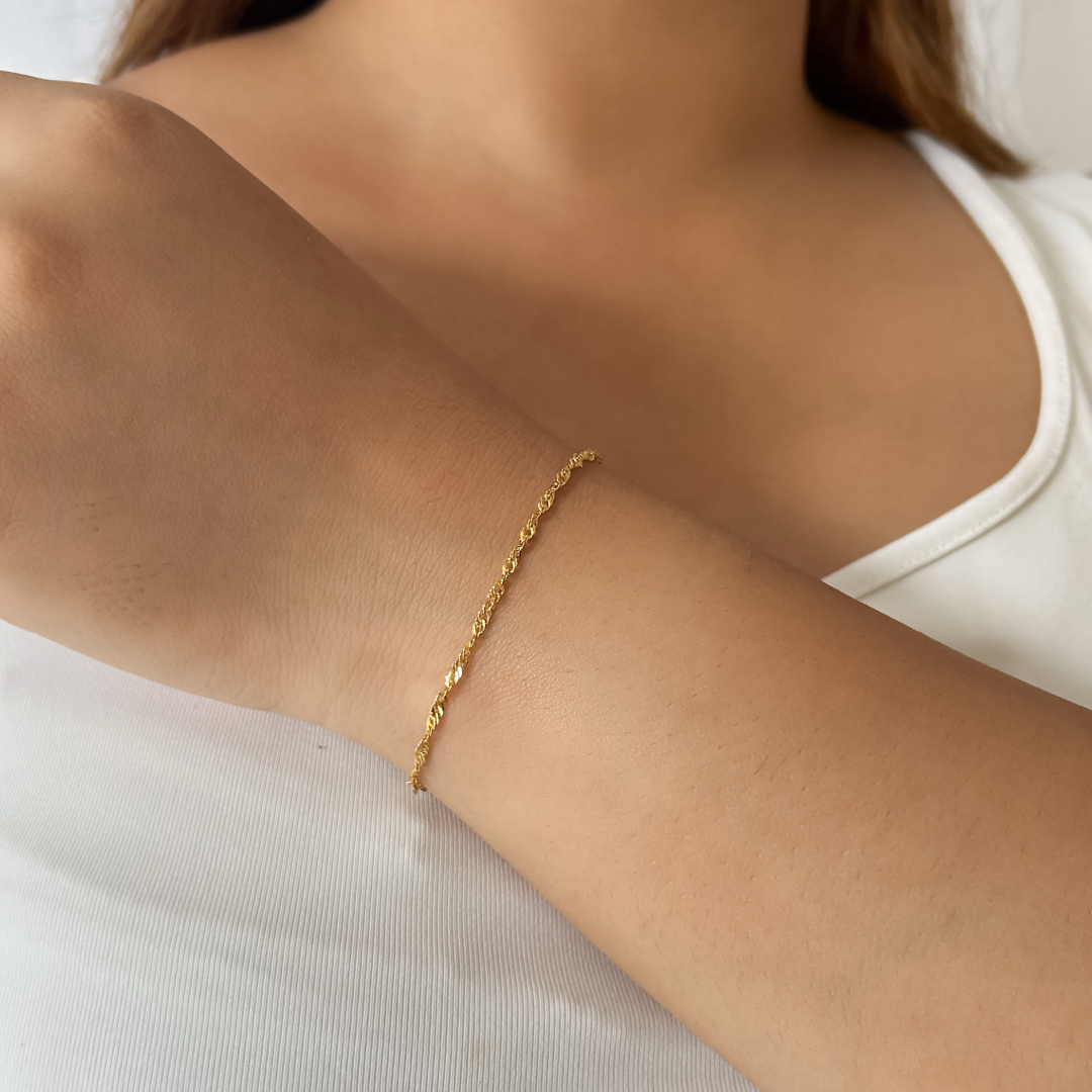 Twister Chain Bracelet