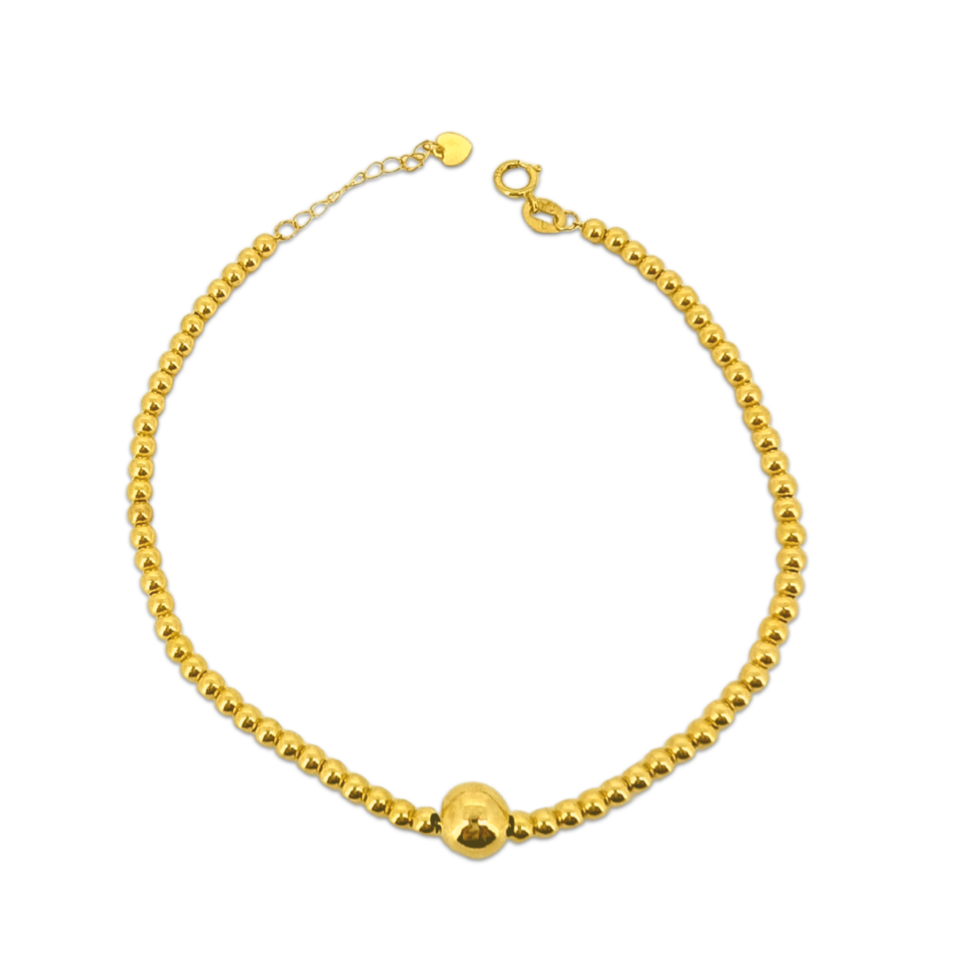 Classic Gold Ball Bracelet