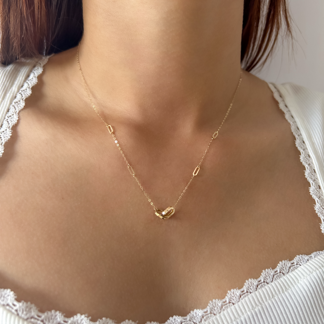 Interlinked Clipper Necklace