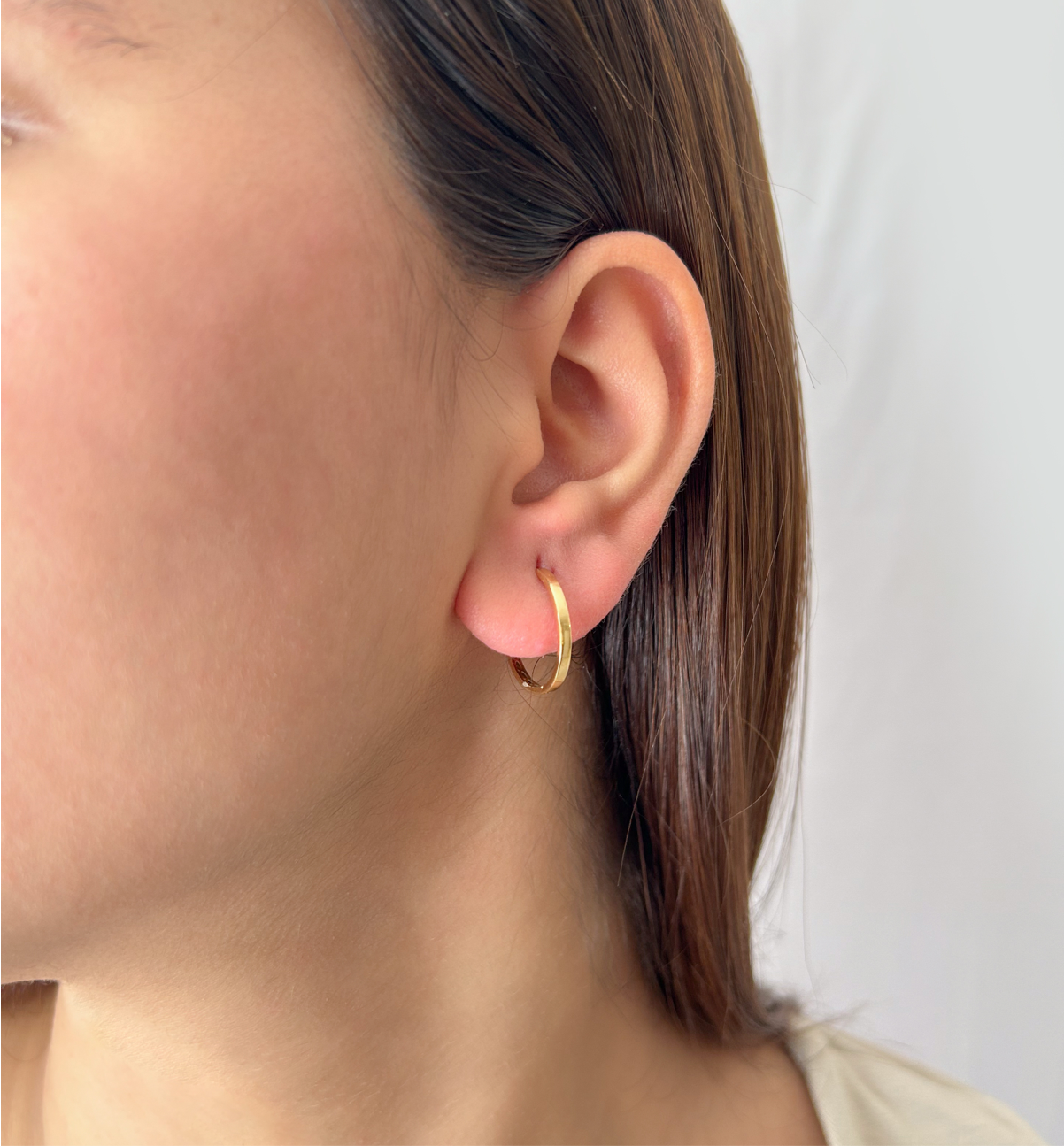 Mini Sleek Round Hoops