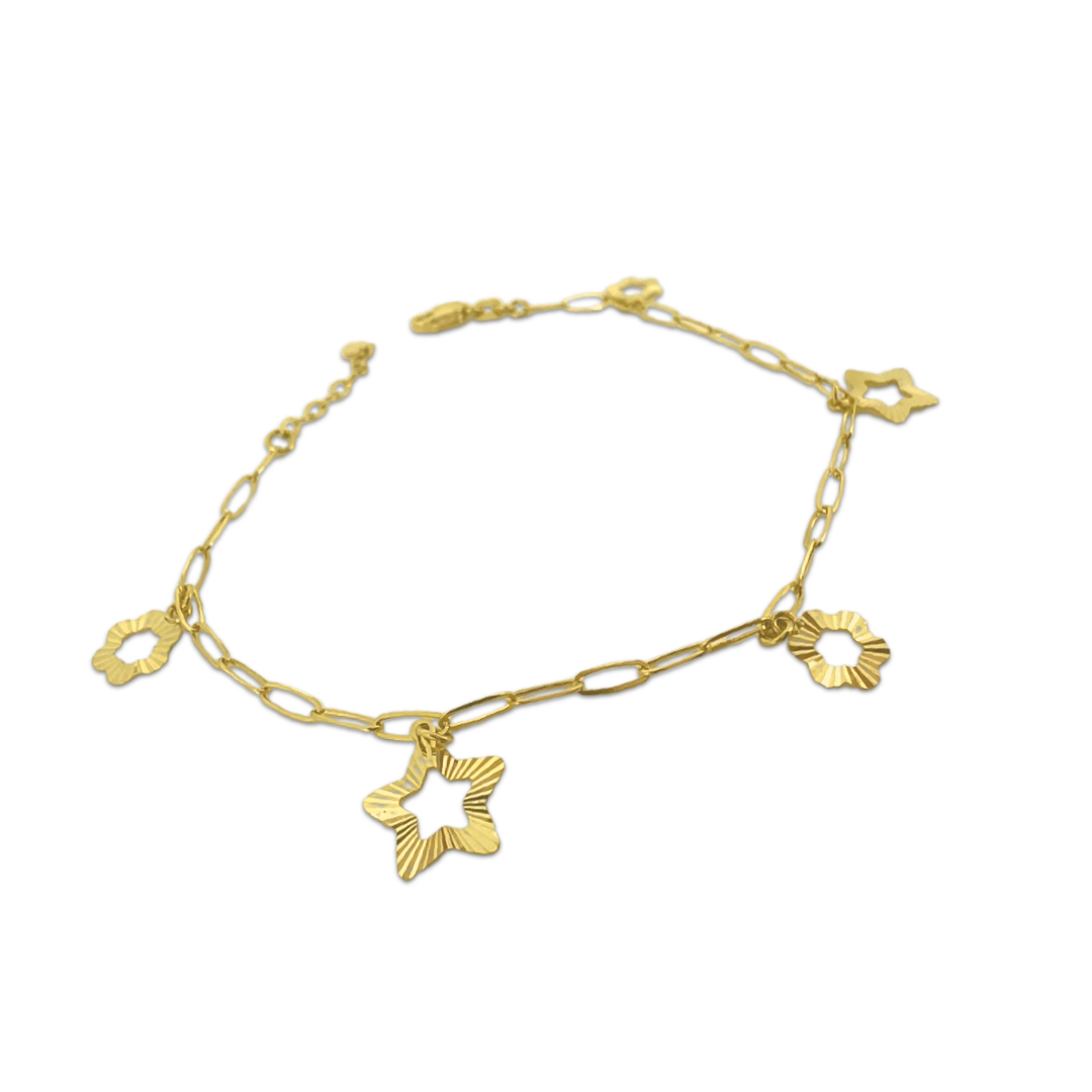 Starry Paperclip Bracelet