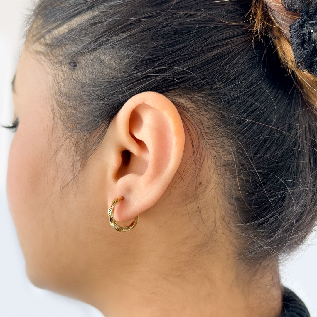 Striped Twister Hoops