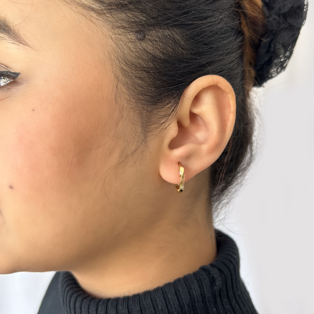 Striped Twister Hoops