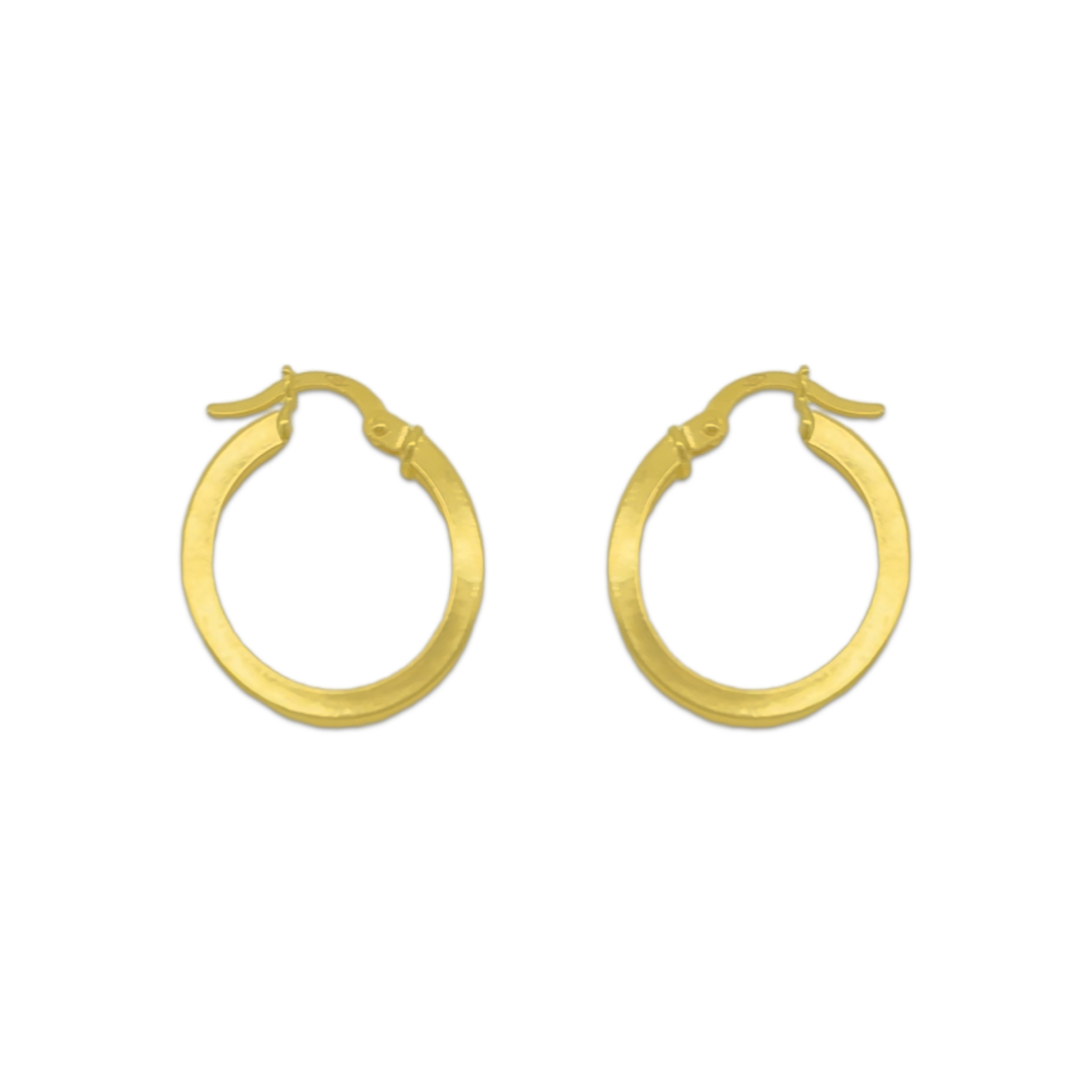 Textured flat Meander Hoops
