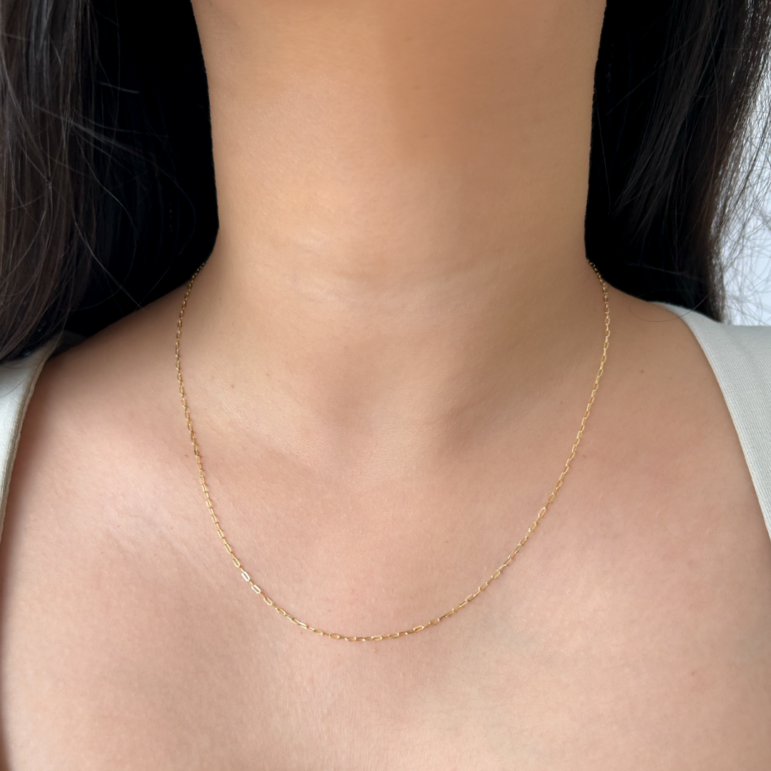 Thin neck chain discount