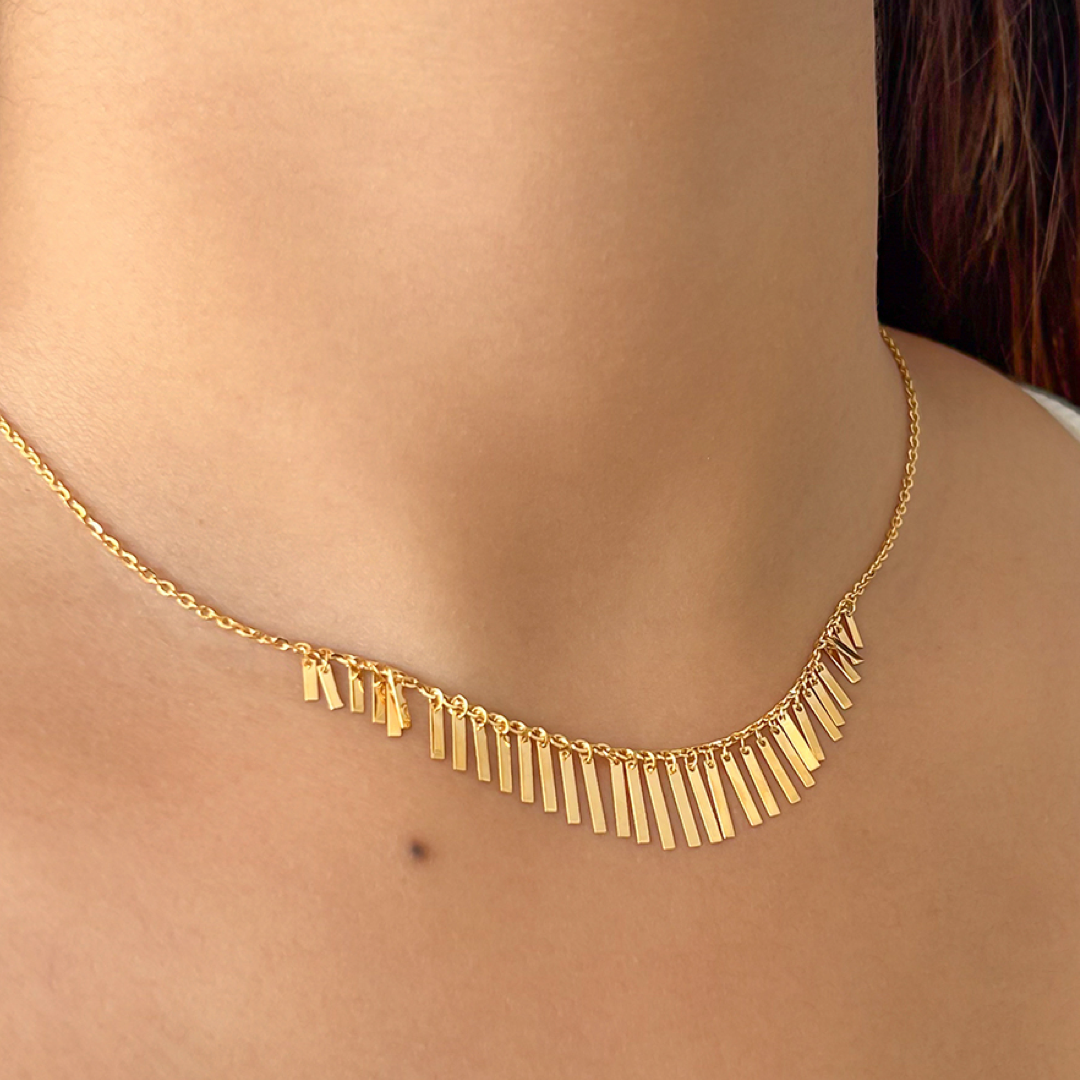 Tinsel Necklace