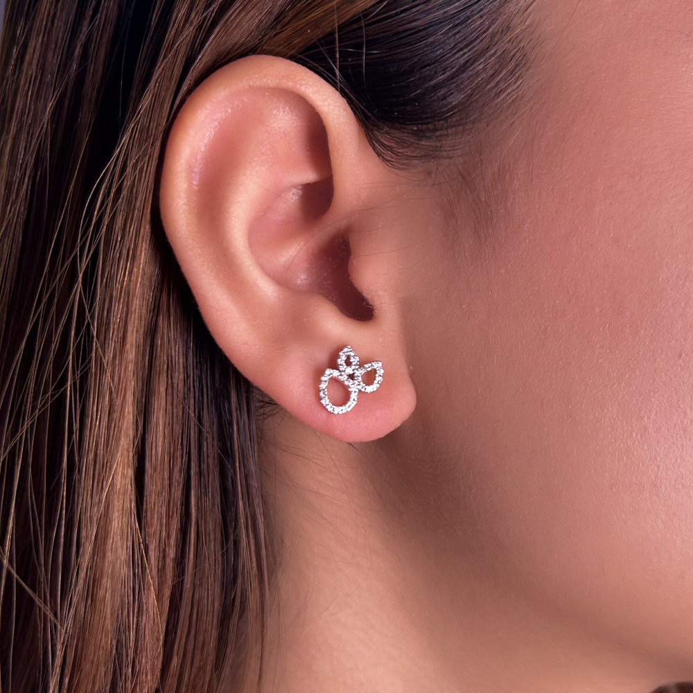 Tri Leaf Studs