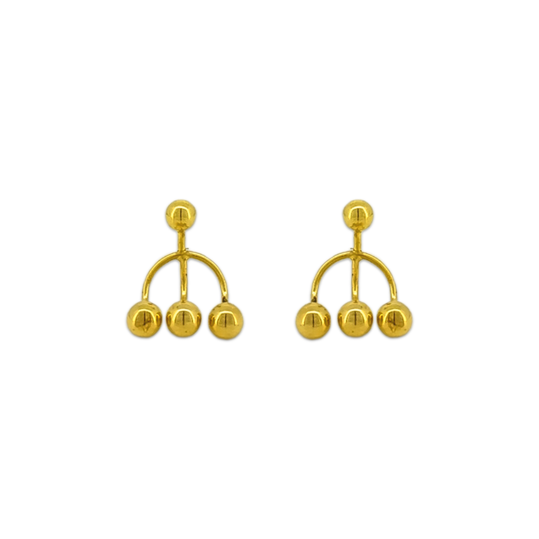 Triple Sphere Ear Jacket